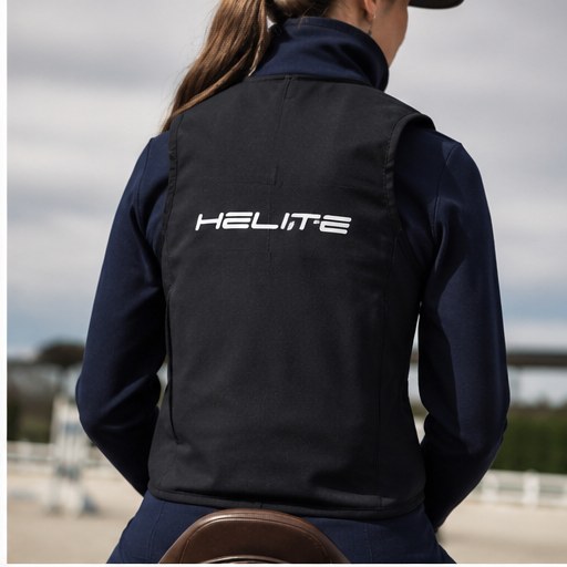 Helite Gilet Airbag 2 in 1 sett bakifrån – ryggskydd